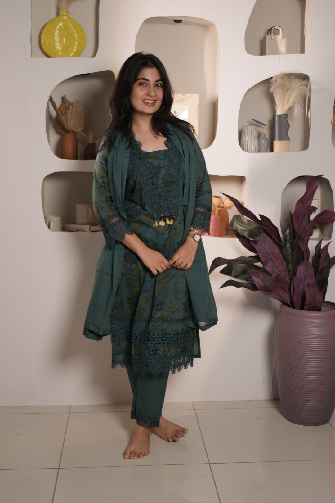 Aafreen Floral Kurta Set