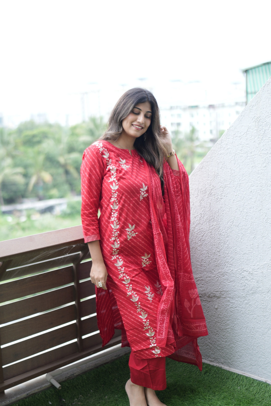 Cotton Kurta Set