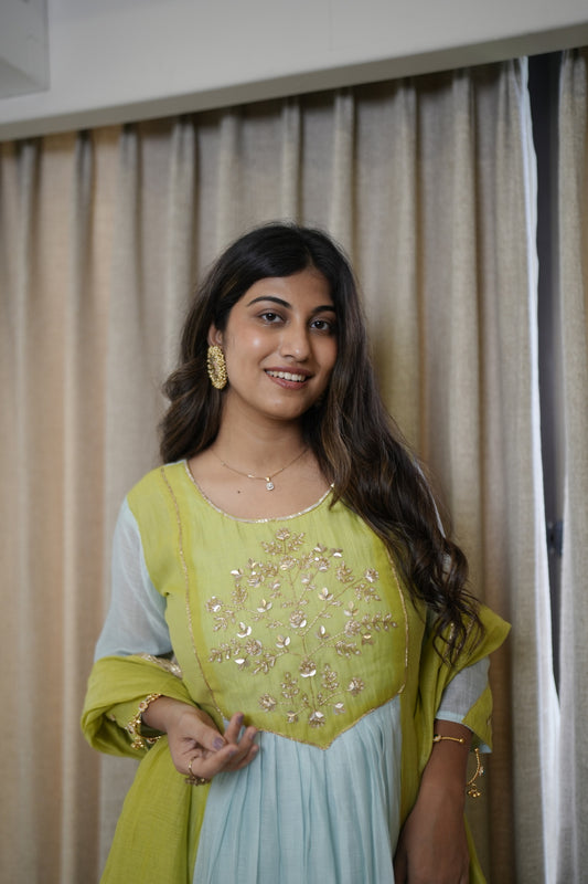 Sitara Chanderi Kurta Set