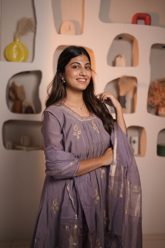 Zara Embroidered Kurta Set