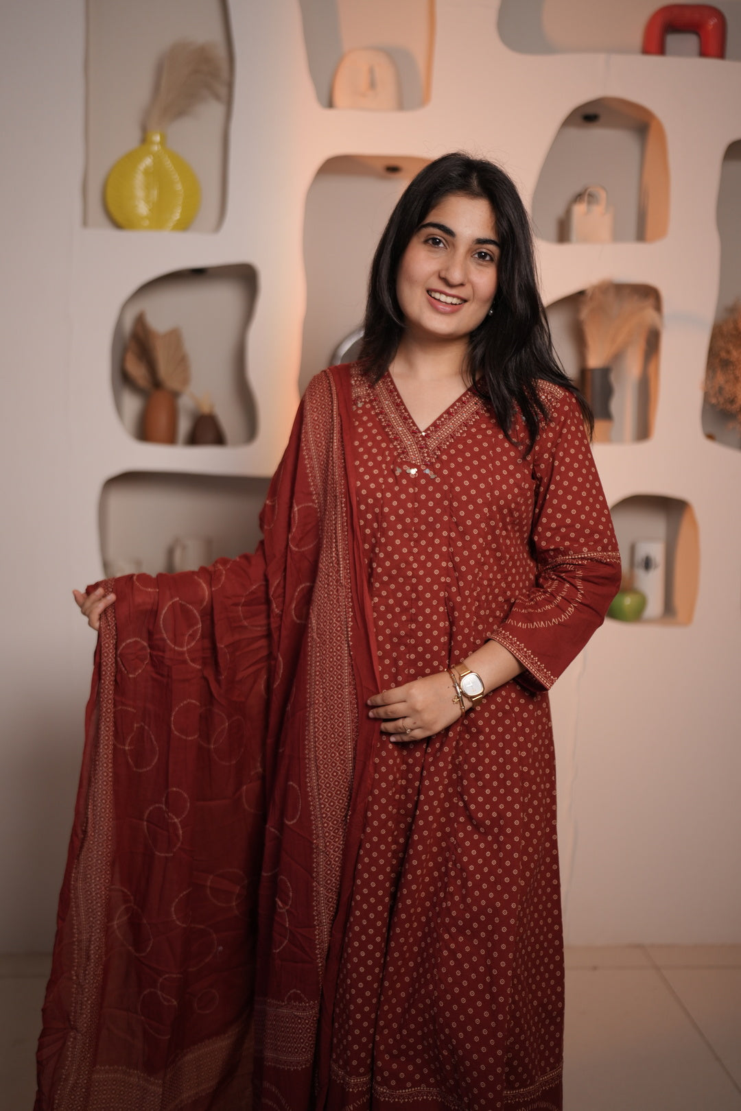 Gulbahar Cotton Kurta