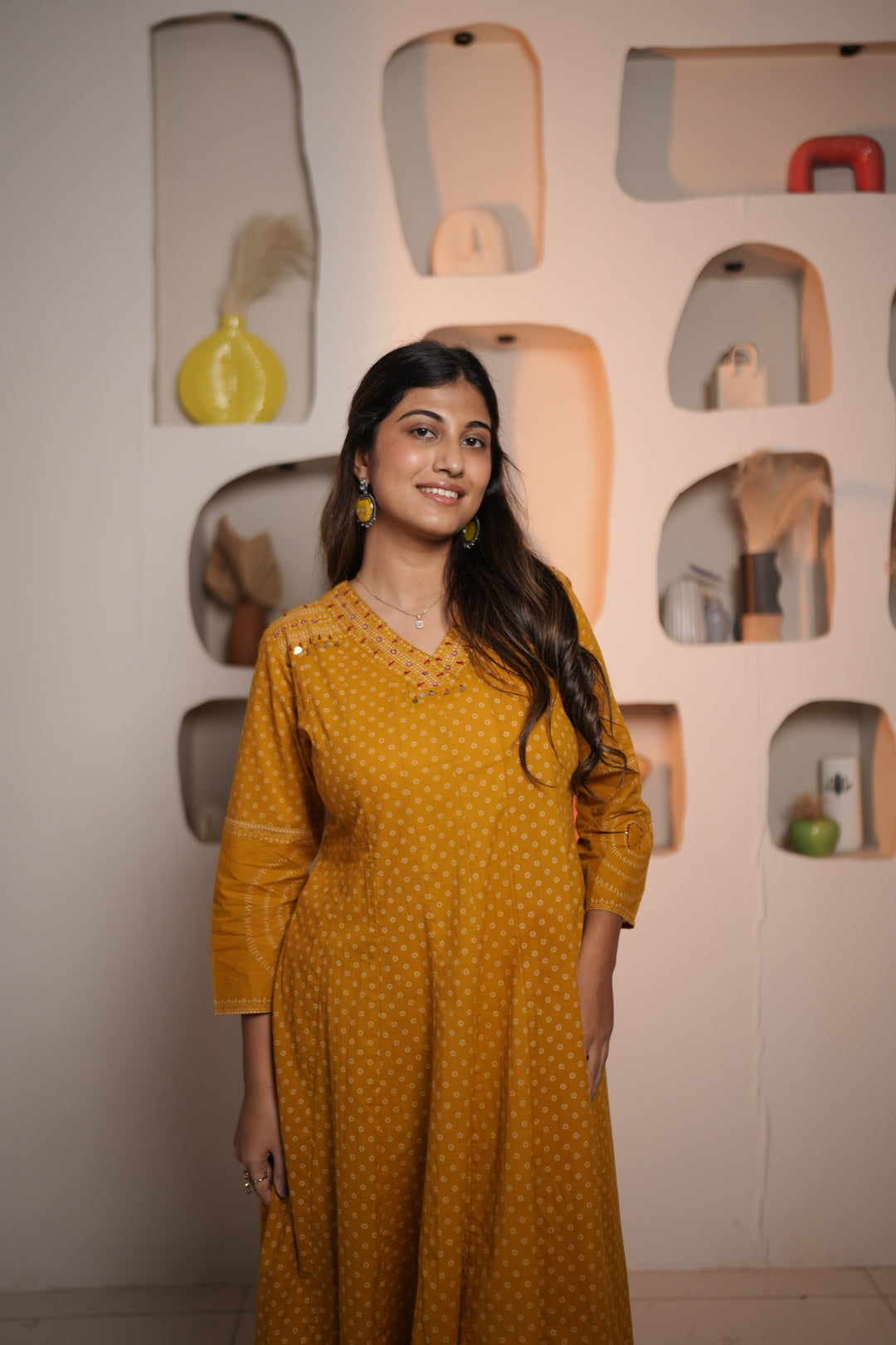 Gulbahar Cotton Kurta
