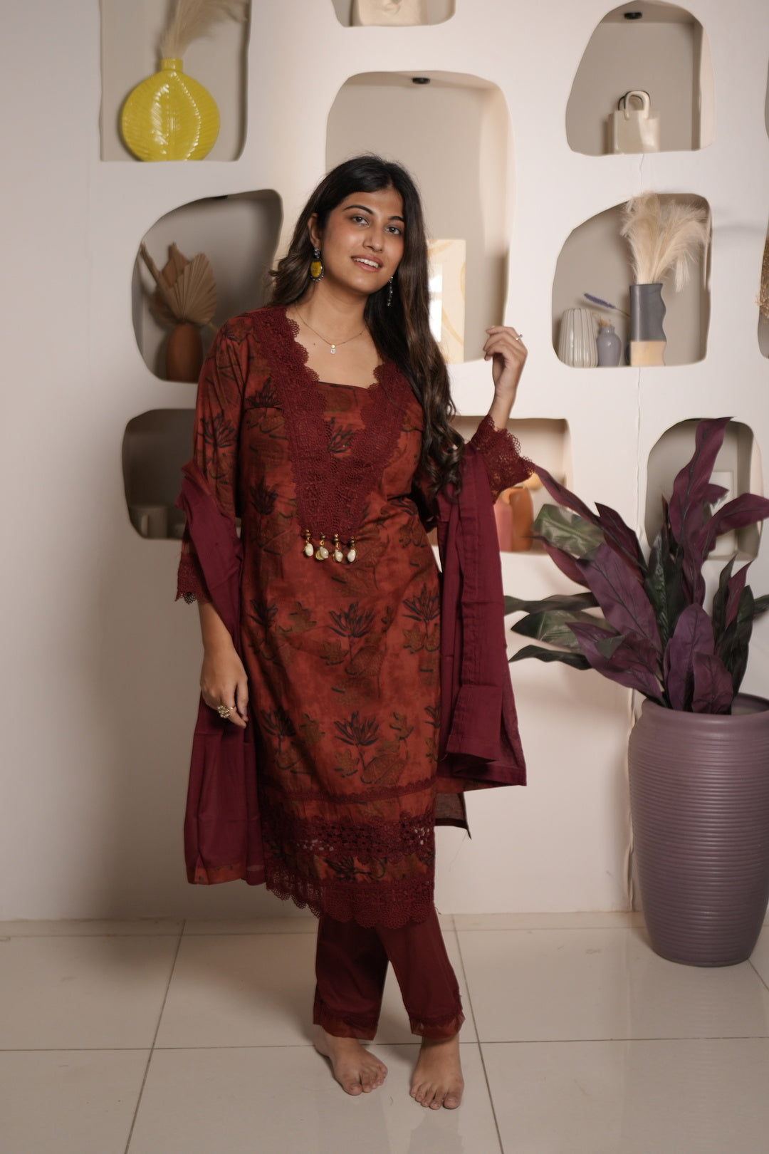 Aafreen Floral Kurta Set