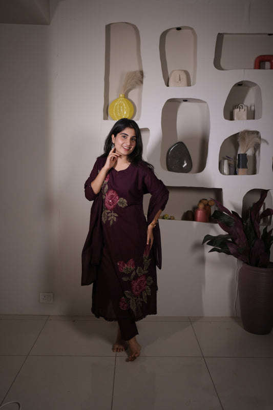 Floral Kurta Set